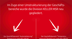 Desktop Screenshot of keller-msr.de